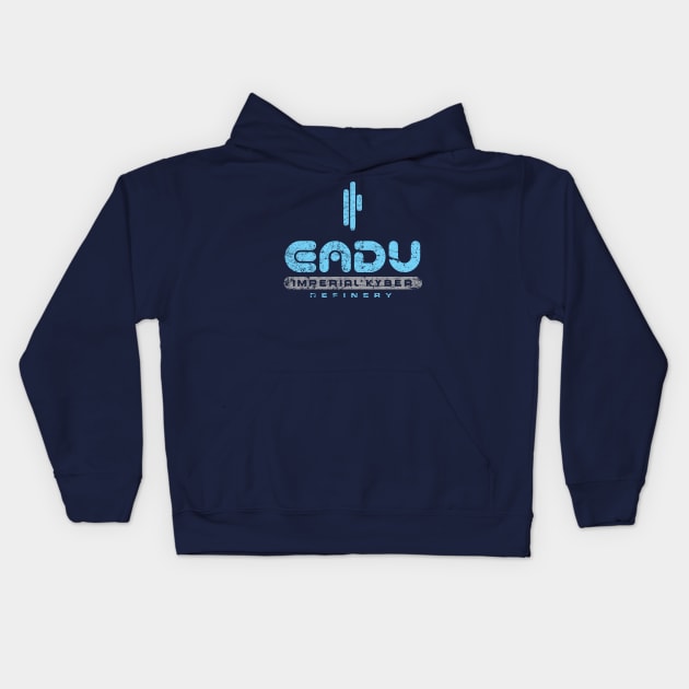 Eadu Kyber Refinery Kids Hoodie by MindsparkCreative